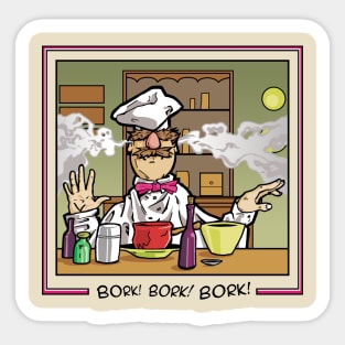 Muppet's Chef Sticker